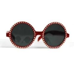 JDI Costume Accessories Diamond Circle Party Sunglasses Costume Accessory