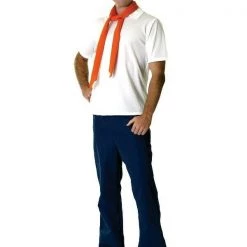 Rubie's Costumes Scooby Doo Fredd Shaggy Deluxe Halloween Bookweek Men's Costume