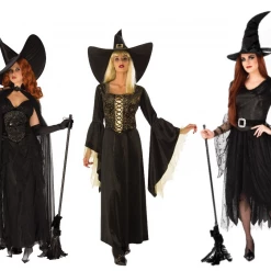 Rubie's Witch Of Darkness Golden Web Elegant Witch Halloween Ladies Costume