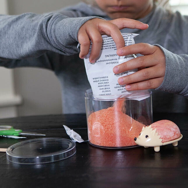 MDI Crystal Growing Hedehog Experimental Kids Arts & Craft Kit Grow Your Own Animal Home & Garden 8 MDI Crystal Growing Hedehog Experimental Kids Arts & Craft Kit Grow Your Own Animal Home & Garden