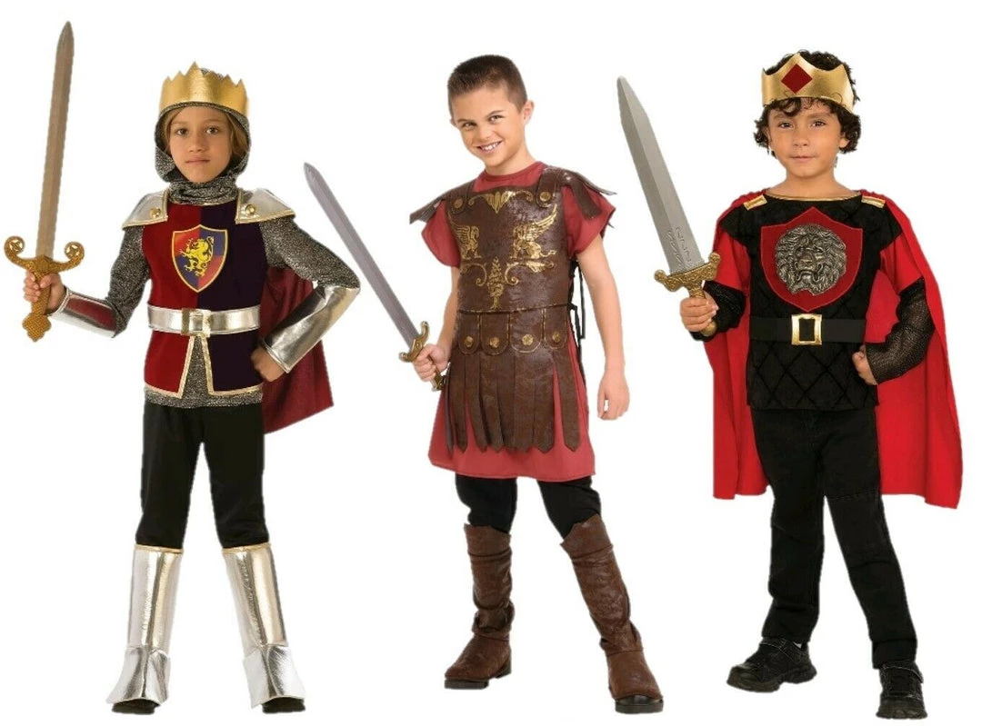 Rubie's Costumes Medieval Knight Warrior Gladiator Boys Book Week Halloween Costume 1 Rubie's Costumes Medieval Knight Warrior Gladiator Boys Book Week Halloween Costume