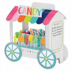 Unbranded Party Supplies Sweat & Treats Candy Buffet Stand Sign Banner Party Decoration
