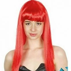JD Party Fancy Dress Up Costume Party Long Wig Straight Cosplay Funk Disco Halloween Wigs