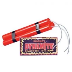 Sweidas Fake Dynamite Sticks TNT Hand Prop Explosive Bomb Cartoon Costume Accessory Costume Accessories