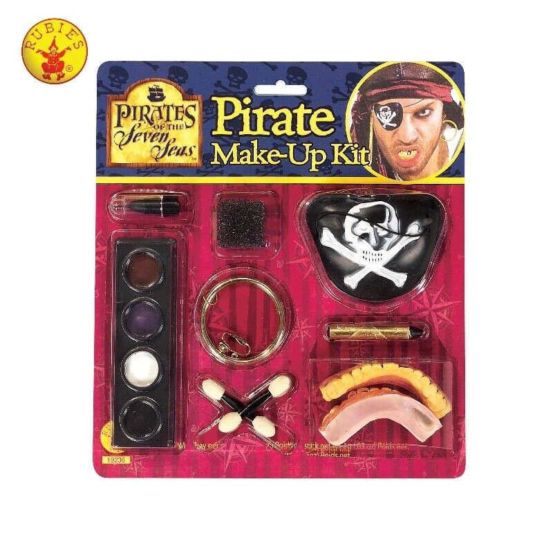 Unbranded Caribbean Character Pirate Family Makeup Kit 2 Unbranded Caribbean Character Pirate Family Makeup Kit