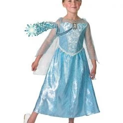 Rubies Deerfield Disney Frozen Ana And Queen Elsa Musical Light Up Size Small 4-6 Girls Costume Costumes