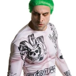 Rubies Deerfield Wigs Licensed Suicide The Joker Mens Wig Costume Accessory