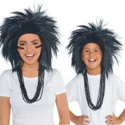 Balloon Agencies Fan Supporters Crazy Spikey Wig Ladies Mens Costume Accessory Many Colours 20 Balloon Agencies Fan Supporters Crazy Spikey Wig Ladies Mens Costume Accessory Many Colours