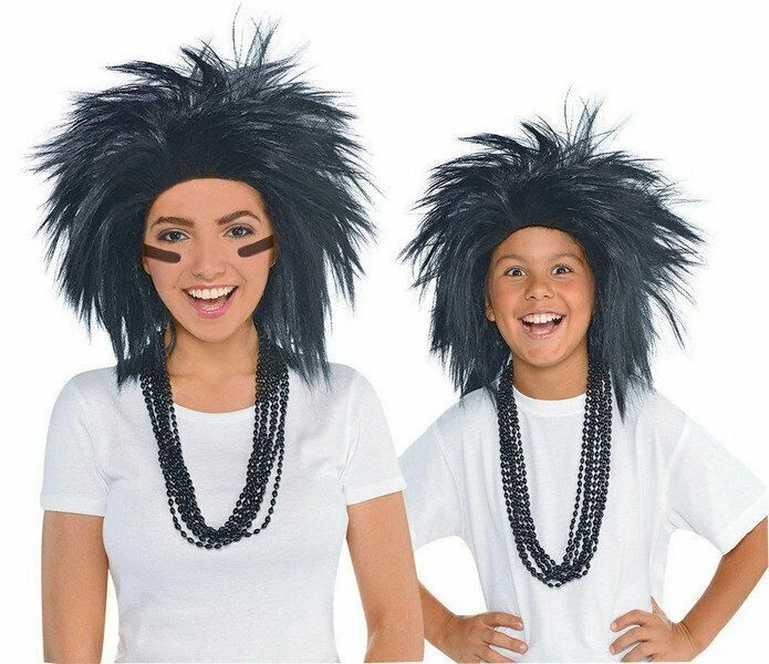 Balloon Agencies Fan Supporters Crazy Spikey Wig Ladies Mens Costume Accessory Many Colours 6 Balloon Agencies Fan Supporters Crazy Spikey Wig Ladies Mens Costume Accessory Many Colours