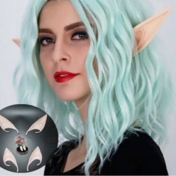 JD Party Costume Accessories Fake False Pixie Elf Fairy Hobbit Pointed Long Ears Tips Cover 10cm Tall