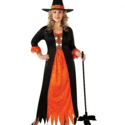 Rubie's Gothic Witch Deluxe Plus Size Book Week Halloween Ladies Costume Costumes