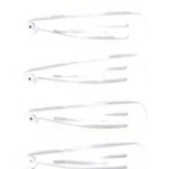 JD 10 X Non-Slip Hair Clips 5cm Metal Baby Girls Toddlers Kids Women Many Colours