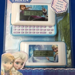 Sakar Home & Garden Licensed Disney Frozen Anna & Elsa SMS Text Messenger Set Of Two Game