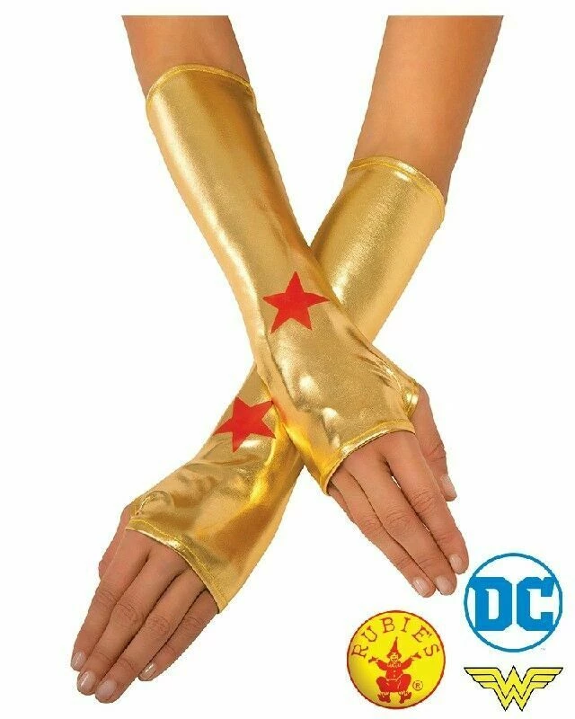 Rubies Licensed Wonder Woman Costume Cape Boots Gauntlets Light Up Lasso Tiara 4 Rubies Licensed Wonder Woman Costume Cape Boots Gauntlets Light Up Lasso Tiara