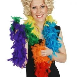 Tomfoolery Flapper Great Gatsby 50g 2 Metres Feather Boa Ladies Costume Accessory Costume Accessories
