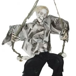 Unbranded Halloween Props/Decoration Animated Swinging Decrepit Doll Clown Skeletal Boy Reaper Halloween Decoration