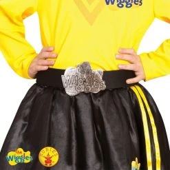 Rubie's Yellow Wiggle Emma Ballerina Tutu Skirt Footless Tights Jumper Wiggles Costume 22 Rubie's Yellow Wiggle Emma Ballerina Tutu Skirt Footless Tights Jumper Wiggles Costume