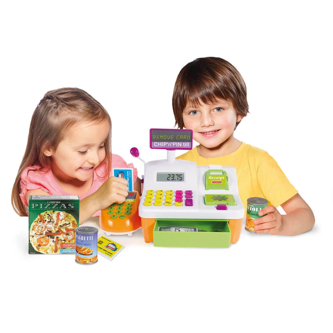 ATD Home & Garden Casdon Chip 'N' Pin Till Little Shopper Pretend Play Toy 4 ATD Home & Garden Casdon Chip 'N' Pin Till Little Shopper Pretend Play Toy