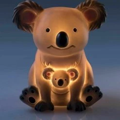 MDI Koala LED Night Light Warm Glow Cute Baby Shower Nursery Gift Decoration