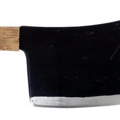 Tomfoolery Butcher Knife Cleaver Chopper Knife Axe Wooden Look Handle Halloween Costume Acc