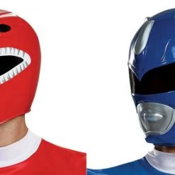 Morris Costumes Costume Accessories Red Blue Power Ranger Helmet Mighty Morphin Masks Costume Accessory