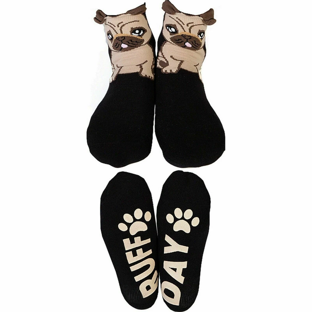 Unbranded Ladies Socks Novelty Funny Cute Pug French Bull Dog Bulldog Puppy Womens Gift Costume Accessories 2 Unbranded Ladies Socks Novelty Funny Cute Pug French Bull Dog Bulldog Puppy Womens Gift Costume Accessories