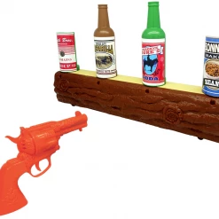 CATCH Home & Garden Virtual Infrared Beam Gun Shooting Cans & Bottles Wild West Target Game Set