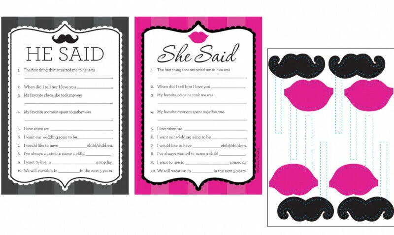 Balloon Agencies Bachelorette Hens Night He Said She Said Party Games And Activities 1 Balloon Agencies Bachelorette Hens Night He Said She Said Party Games And Activities