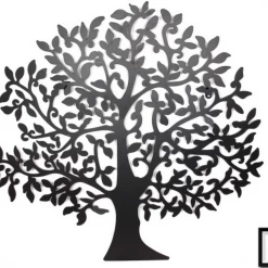 Unbranded Tree Of Life Art Decor 60cm Hanging Metal Wall Sculpture Home Indoor / Outdoor Home & Garden
