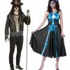 Rubie's Halloween Costumes Skeleton VooDoo Dancer Deluxe Ladies Mens Halloween Costume