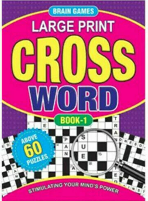 Aussie Toys Home & Garden A4 Large Print Crossword Puzzle Books Over 60 Puzzles To Solves Fun Games 2 Aussie Toys Home & Garden A4 Large Print Crossword Puzzle Books Over 60 Puzzles To Solves Fun Games