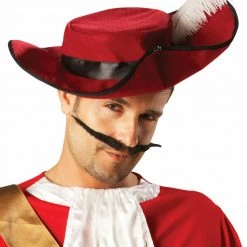 Rubie's Captain Hook Black Pirate Captain Heart Plundering Pirate Mens Costume