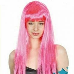 JD Party Fancy Dress Up Costume Party Long Wig Straight Cosplay Funk Disco Halloween Wigs