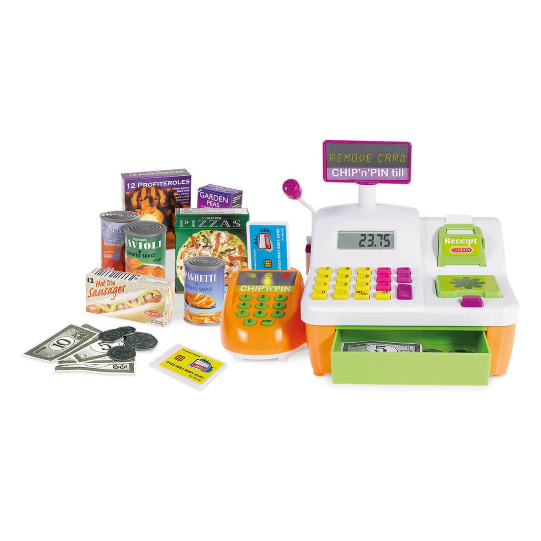 ATD Home & Garden Casdon Chip 'N' Pin Till Little Shopper Pretend Play Toy 1 ATD Home & Garden Casdon Chip 'N' Pin Till Little Shopper Pretend Play Toy