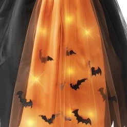 Rubie's Moonlight Fancy Witch Light Up Purple Orange Pink Halloween Girls Costume Halloween Costumes