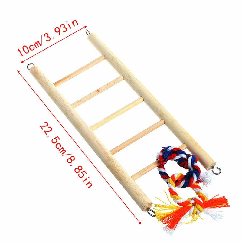 Unbranded Bird Cage Ladder With Chain Bridge Climbing Bird Swing Play Set Budgie Parrot Co 4 Unbranded Bird Cage Ladder With Chain Bridge Climbing Bird Swing Play Set Budgie Parrot Co