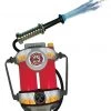 Morris Costumes Costume Accessories Super Soaker Fire Hose Backpack Fireman Toy Holds Over 1Ltr Of Water Shoots 30ft