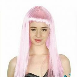 JD Party Fancy Dress Up Costume Party Long Wig Straight Cosplay Funk Disco Halloween Wigs