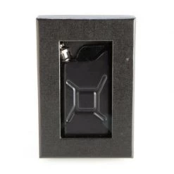 MDI Australia Black Mini Jerry Can Flask Keyring