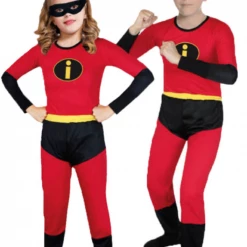 JD Party Costumes The Incredibles 2 Kids Boys Girls Costume Elastigirl Violet Dash Jack