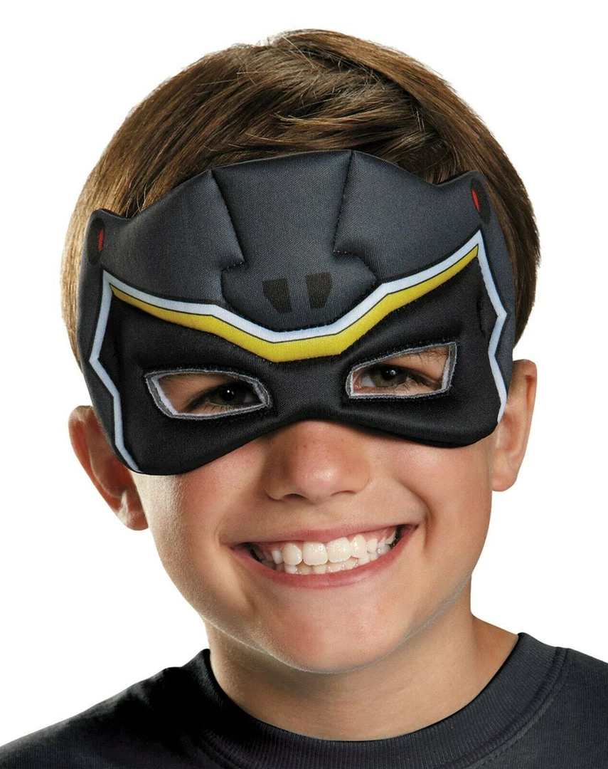 Morris Costumes Black Ranger Gold Ranger Puffy Mask - Dino Charge Kids Costume Mask Costume Accessories 2 Morris Costumes Black Ranger Gold Ranger Puffy Mask - Dino Charge Kids Costume Mask Costume Accessories