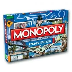 CREA Home & Garden Monopoly Australian City Edition Board Game Collection Fun Family Activity