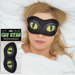 WILLVAL Health & Beauty 3D Googly Cat Eyes Sleep Mask Blindfold Travel Eye Shade Cover