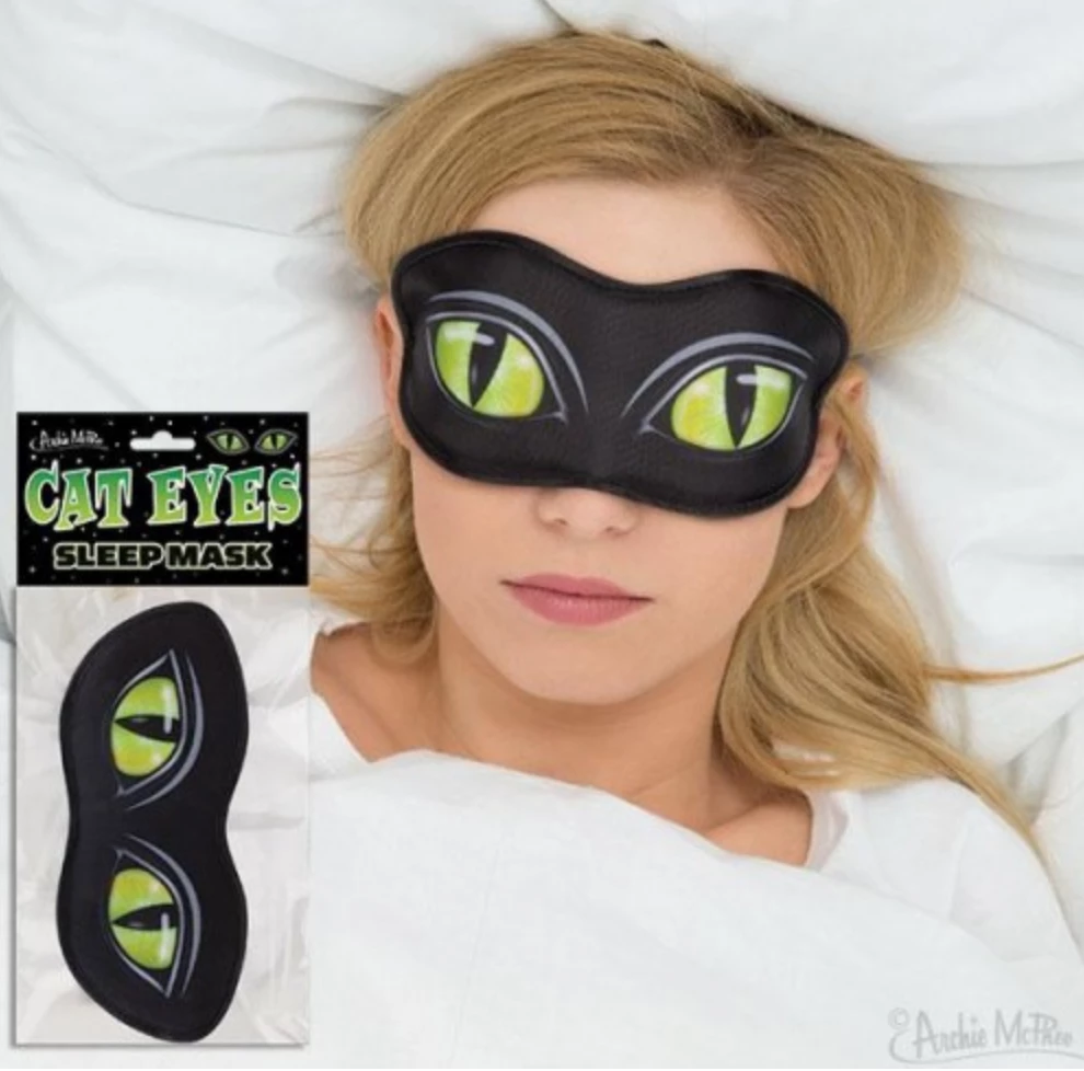 WILLVAL Health & Beauty 3D Googly Cat Eyes Sleep Mask Blindfold Travel Eye Shade Cover 1 WILLVAL Health & Beauty 3D Googly Cat Eyes Sleep Mask Blindfold Travel Eye Shade Cover