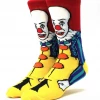 AliExpress Costume Accessories IT Pennywise Clown 3D Cartoon Character Crazy Sock Day Adults Mens