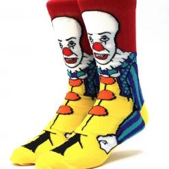 AliExpress Costume Accessories IT Pennywise Clown 3D Cartoon Character Crazy Sock Day Adults Mens