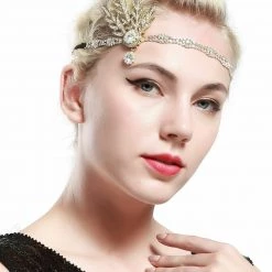 AliExpress 1920s 20s Flapper Great Gatsby Headband Vintage Bridal Headpiece Costume Accessories