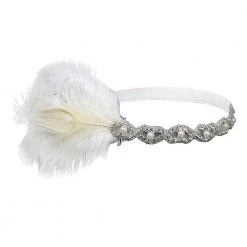 AliExpress 1920s Great Gatsby Feather 20s Flapper Headband Ladies Hair Accessories