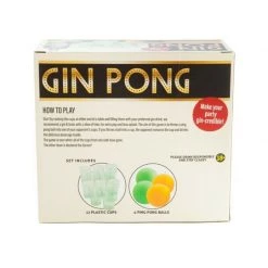 MDI Australia Gin Pong Drinking Game Shot Glasses Friends Family Group Party Games