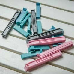 Kmart 10pc Mixed Bag Sealing Clips Food Fresh Reusable Freezer Fridge Plastic Seal
